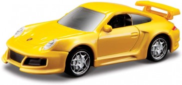 TAKARA TOMY Tomica Presents Bburago Race & Play Series 3 inch 2008 Porsche 911 GT2, TAK80005, by TAKARA TOMY