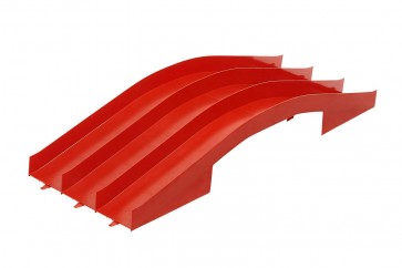Tamiya Mini 4WD Circuit MINI 4WD JUNIOR CIRCUIT SLOPE SECTION (RED) , TAM95706, by TAMIYA
