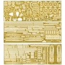 Aoshima 1/350 Ironclad Takao Shared Photo-etched Parts Set, AOS03415, by AOSHIMA