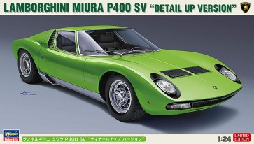 Hasegawa 1/24 Hasegawa Limited Series LAMBORGHINI MIURA P400 SV DETAIL UP VER.  , HAS04393, by HASEGAWA