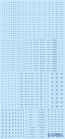 HI Q PARTS 1/100 RB03 Dashboard Decals One Color Blue (1 sheet), HIQ89678, by HI Q PARTS