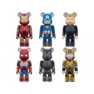 Medicom Toy BE@RBRICK CHASE MARVEL INFINITY SAGA 1Box 12pcs, MED19910, by MEDICOM TOY