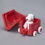 TAKARATOMY Dream Tomica Rideon R01 Snoopy / Housekeeping , TAK87270, by TAKARATOMY