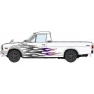 Hasegawa 1/24 Datsun Sunny Truck (GB120) Fire Pattern w/Chin Spoiler, HAS08292, by HASEGAWA