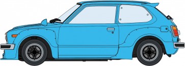 Hasegawa 1/24 Honda Civic GL (SB-1) 2-Door Custom Version, HAS07738, by HASEGAWA