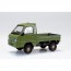 Aoshima 1/32 Raku-Pla Snap Kit No.05CU-OG Subaru Sambar Truck Custom Wheels (Olive Green), AOS03897, by AOSHIMA