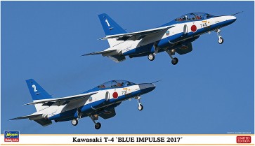 Hasegawa 1/72 Kawasaki T-4 "Blue impulse 2017"  , HAS22492, by HASEGAWA