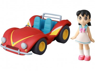 Medicom Toy UDF Doraemon the Movie: New Nobita and the Castle of the Undersea Devil Shizuka & Underwater Buggy, MED58730, by MEDICOM TOY