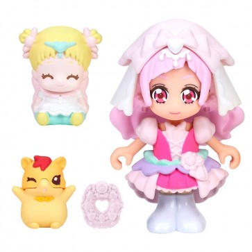 Bandai Pre-Coordinat Doll Cure Ale Cheerful Style Set (Hugtto! PreCure Series) , BAN14257, by BANDAI