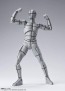 Bandai S.H.Figuarts Body-kun -Wire Frame- (Gray Color Ver.) , BAN11123, by BANDAI