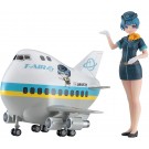 Hasegawa 1/20 Egg Girls Collection No.12 "Sara Mayuki (CA) w/Airliner"  , HAS22657, by HASEGAWA