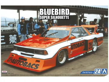 Aoshima 1/24 The model car Nissan KY910 Blue Bird Super Silhouette 1983  , AOS52310, by AOSHIMA