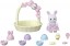 Epoch Sylvanian Families white bunny's easter set  , EPC43587, by Epoch