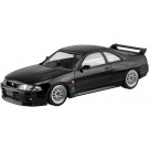 Aoshima 1/32 Nissan R33 Skyline GT-R Custom Wheel (Black), AOS04177, by AOSHIMA