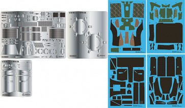 Platz BEEMAX 1/20 McLaren MP4/2B 1985 Monaco GP Winner Detail-up Part, PLZ01713, by PLATZ