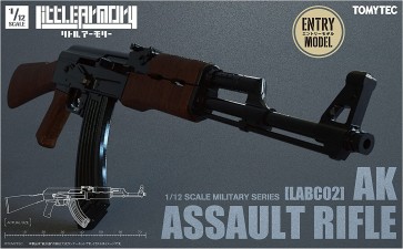TOMYTEC 1/12 LittleArmory [LABC02] AK Assault Rifle, TMT20975, by TOMYTEC