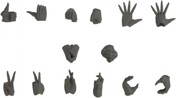 Kotobukiya Megalomaria M.S.G EX Hand Unit [Female Type A] (Megalomaria Unlimited Universe), KBY61907, by KOTOBUKIYA