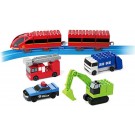 TAKARA TOMY Tomica Plarail Block Entry Set, TAK02614, by TAKARA TOMY