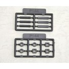 Kotobukiya M.S.G Modeling support Goods P144R Plastic unit Slide joint , KBY60355, by KOTOBUKIYA