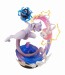 Mega House G.E.M.EX series Pocket Monsters Mew & Mewtwo  , MEG26221, by MEGAHOUSE
