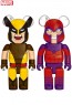 BE@RBRICK Happy lottery X-MEN - MEDICOM TOY complete full set, MED83057, by MEDICOM TOY