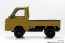 Aoshima 1/32 Raku-Pla Snap Kit No.05CU-OE Subaru Sambar Truck Custom Wheels (Olive), AOS03903, by AOSHIMA