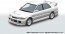 Aoshima 1/24 Raku-Pla Snap Car No.04-SW CE9A Lancer GSR Evolution III 1995 Scotia White, AOS67802, by AOSHIMA