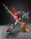 three zero Robo-Dou Voltron (Retro Toy Edition) (Voltron: Defender of the Universe), THZ16651, by three zero