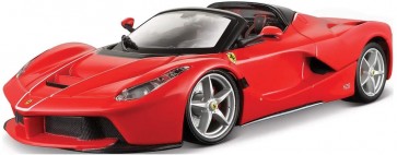 TAKARA TOMY 1/43 TOMICA PRESENTS BBURAGO SIGNATURE SERIES LAFERRARI APERTA (RED)  , TAK59650, by TAKARA TOMY