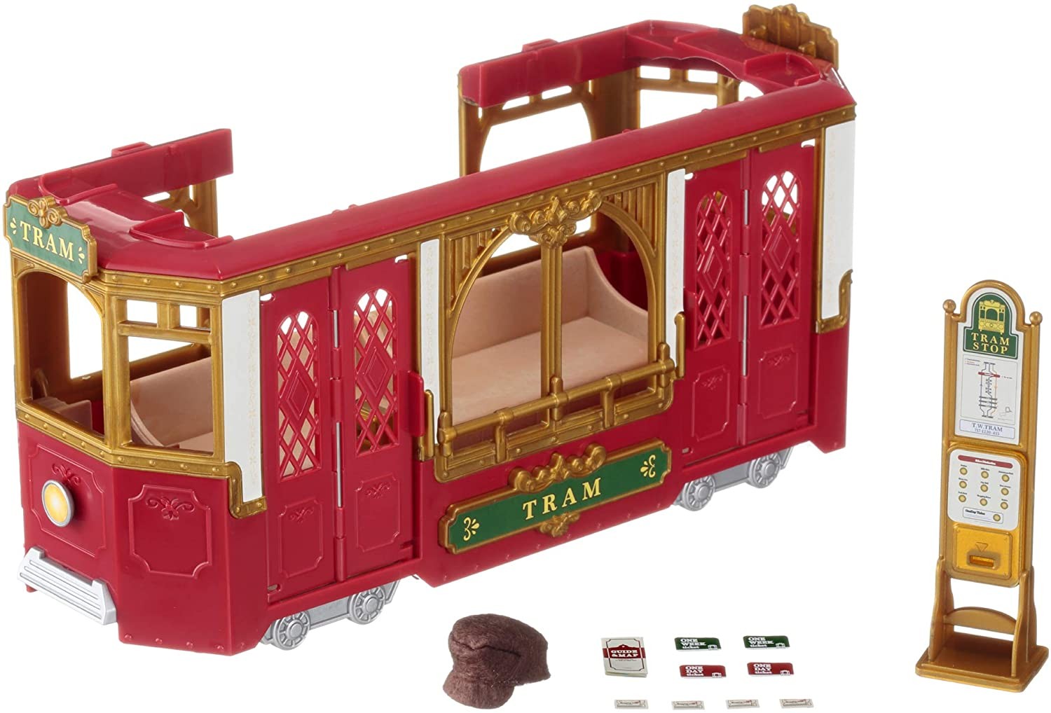 sylvanian families tram