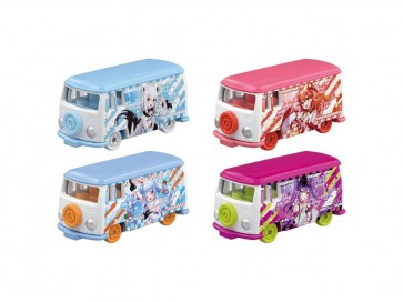 TAKARA TOMY Dream Tomica hololive Collection 1Box 4pcs, TAK34134, by TAKARA TOMY