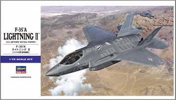 Hasegawa 1/72 E42 F-35A Lightning II plastic kit  , HAS15722, by HASEGAWA