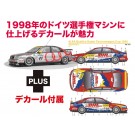Platz 1/24 Audi A4 Quattro 1996 BTCC Champion 1998 German Super Touring Championship Abt Sportsline Team Decals included, PLZ24354, by PLATZ