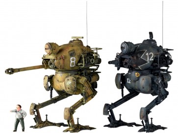 KAIYODO 1/35 ARTPLA Pak Krote [Long Barrel / Short Barrel] & Victor, KYD90444, by KAIYODO