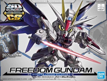 Bandai SD GUNDAM CROSS SILHOUETTE FREEDOM GUNDAM , BAN67529, by BANDAI