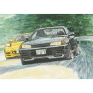 Fujimi 1/24 Initial D Series No.002 Skyline GT-R V / specII (BNR32) Takeshi Nakazato, FUJ83916, by FUJIMI