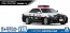 Aoshima 1/24 The Model Car No.110 Toyota GRS214 Crown Patrol Car For Traffic Control '16, AOS57520, by AOSHIMA