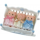 Epoch Sylvanian Families Biscuit Bear Triplets Healthy Set, EPC59687, by Epoch