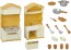 Epoch Sylvanian Families Ka-420 Kitchen Stove, Sink Set  , EPC96405, by Epoch