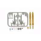 Tamiya 1/12 Detail up Parts Series DUCATI 1199 PANIGALE S FRONT FORK SET  , TAM26576, by TAMIYA