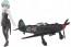 Hasegawa 1/20 Strike Witches: Sanya V. Litvyak w/Yakovlev Yak-3 (1/72) , HAS21858, by HASEGAWA