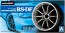 Aoshima 1/24 Advance Racing RS-DF 19 inch  (4 wheels & tires), AOS53287, by AOSHIMA