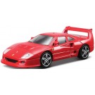 TAKARA TOMY 1/43 Tomica Presents Burago Race & Play Series F40 Competition Zione (Red)  , TAK62940, by TAKARA TOMY