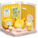 TAKARA TOMY Pokemon Poke Peace House Living Room Pikachu & Pichu, TAK13215, by TAKARA TOMY