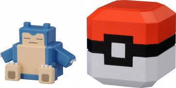 TAKARATOMY Pokemon Quest Poxel Collection Snorlax  , TAK21183, by TAKARA TOMY