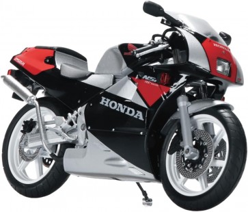 Aoshima Skynet 1/12 Honda NSR250R '89 BLACK x SEED SILVER METALLIC, AOS12106, by AOSHIMA