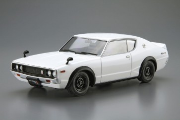Aoshima 1/24 the model car No.15 NISSAN KPGC110 SKYLINE HT2000GT-R '73  , AOS59517, by AOSHIMA
