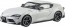 Aoshima 1/32 Raku-Pla Snap Kit No.13-WT Toyota GR Supra 2019 (White Metallic), AOS58862, by AOSHIMA