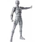 Bandai S.H.Figuarts Body-kun -Wire Frame- (Gray Color Ver.) , BAN11123, by BANDAI