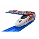 TAKARA TOMY PLARAIL KYUSHU RAILWAY COMPANY WAKU WAKU TRIP SHINKANSEN MICKEY & MINNIE DESIGN  , TAK35142, by TAKARA TOMY